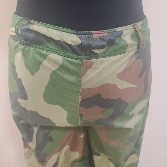 Super Rare Vintage Late 90s/Y2K BETSEY JOHNSON Camouflage Wide Leg Raver Pants - Picture 5 of 14